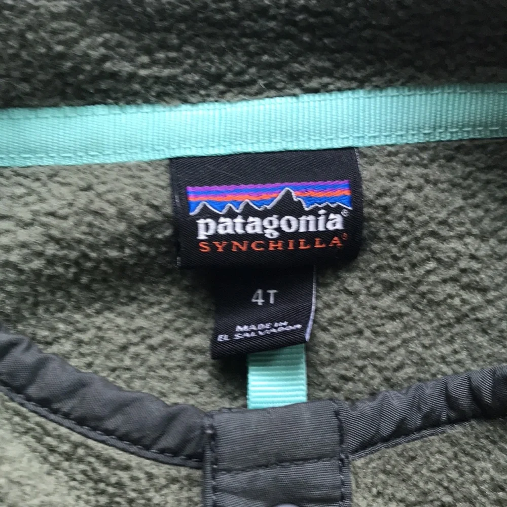 Patagonia Fleece Pullover (size 4T)